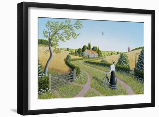 Summer Cycling, 1996-Peter Szumowski-Framed Giclee Print