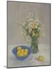 Summer Daisies and Lemons, 1990-Timothy Easton-Mounted Giclee Print