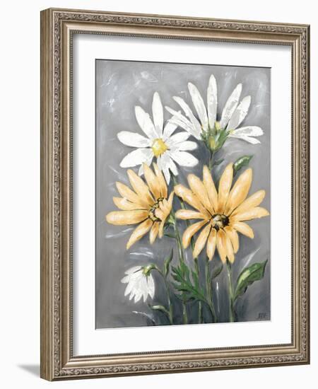 Summer Daisies II-Jade Reynolds-Framed Art Print