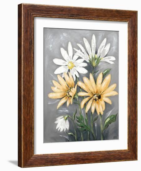 Summer Daisies II-Jade Reynolds-Framed Art Print