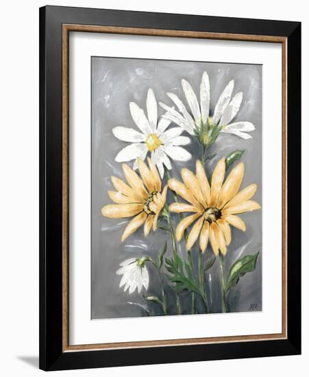 Summer Daisies II-Jade Reynolds-Framed Art Print