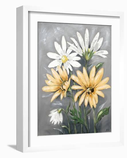 Summer Daisies II-Jade Reynolds-Framed Art Print