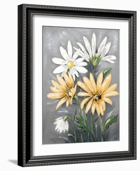 Summer Daisies II-Jade Reynolds-Framed Art Print