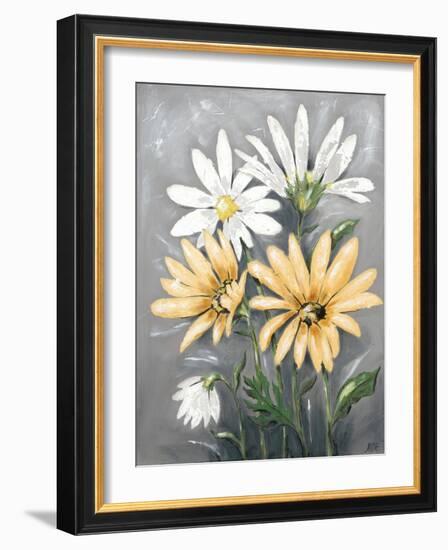 Summer Daisies II-Jade Reynolds-Framed Art Print