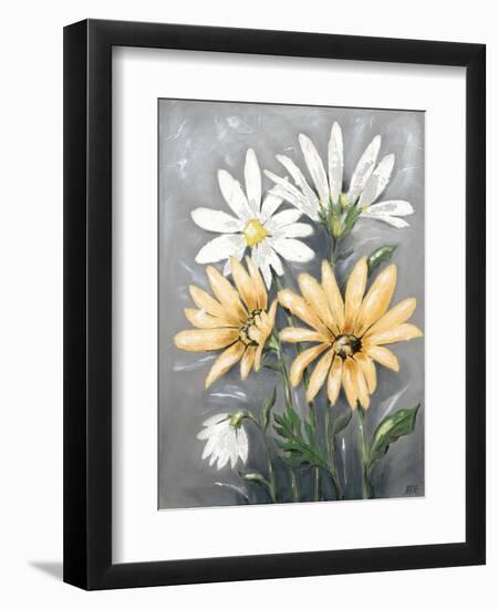 Summer Daisies II-Jade Reynolds-Framed Premium Giclee Print