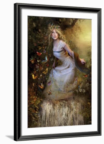 Summer Dancer-Bente Schlick-Framed Giclee Print