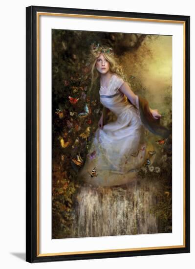 Summer Dancer-Bente Schlick-Framed Giclee Print