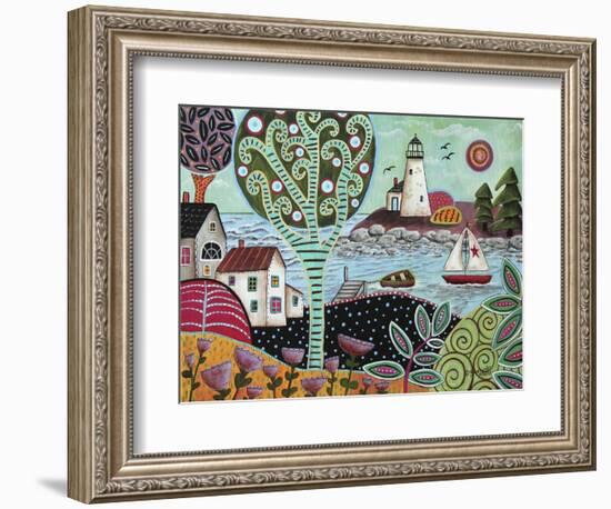 Summer Day 1-Karla Gerard-Framed Giclee Print