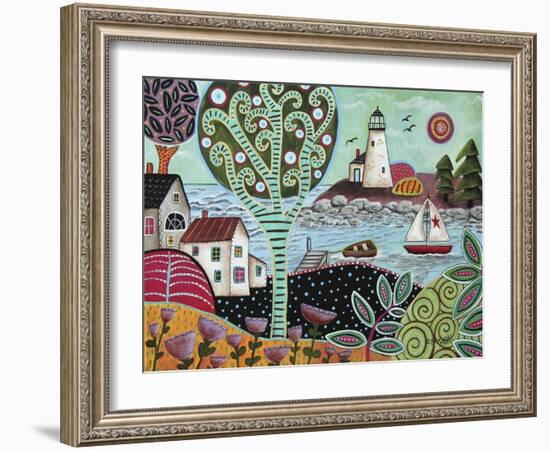 Summer Day 1-Karla Gerard-Framed Giclee Print