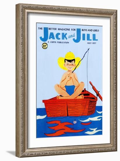 Summer Day - Jack and Jill, July 1957-null-Framed Giclee Print