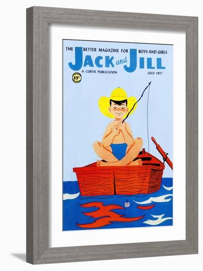 Summer Day - Jack and Jill, July 1957-null-Framed Giclee Print