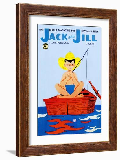 Summer Day - Jack and Jill, July 1957-null-Framed Giclee Print