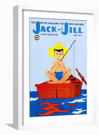 Summer Day - Jack and Jill, July 1957-null-Framed Giclee Print