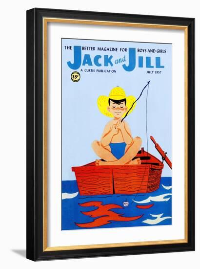 Summer Day - Jack and Jill, July 1957-null-Framed Giclee Print