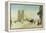 Summer Day near Notre Dame-Emile Friant-Framed Premier Image Canvas