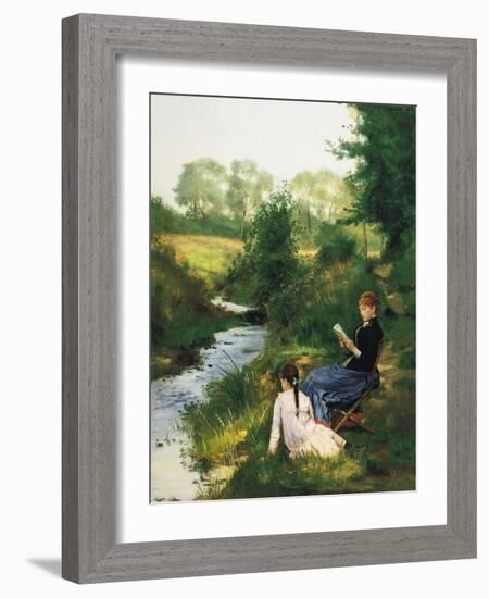 Summer Day-Charles Baugniet-Framed Giclee Print