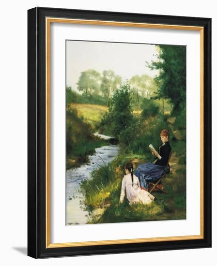 Summer Day-Charles Baugniet-Framed Giclee Print