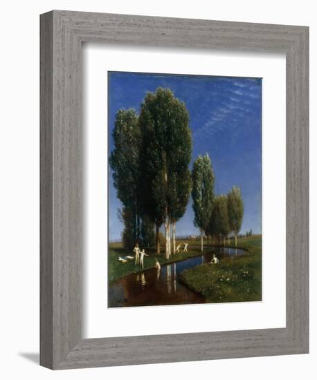 Summer Day-Arnold Bocklin-Framed Giclee Print