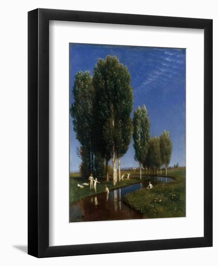 Summer Day-Arnold Bocklin-Framed Giclee Print