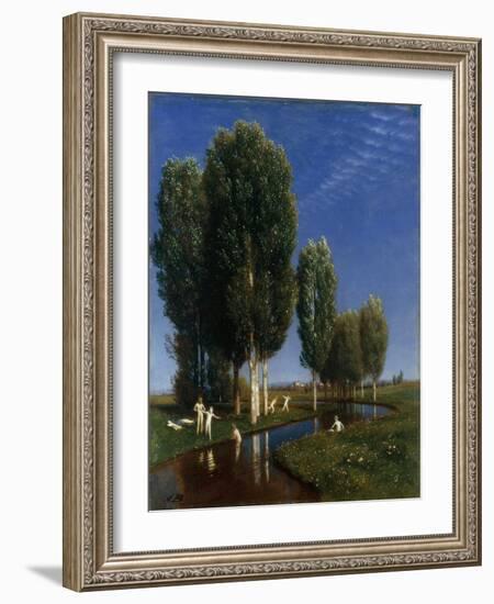 Summer Day-Arnold Bocklin-Framed Giclee Print