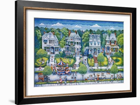 Summer Day-Bill Bell-Framed Giclee Print