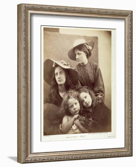 Summer Days, c.1866-Julia Margaret Cameron-Framed Giclee Print