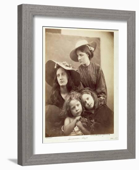 Summer Days, c.1866-Julia Margaret Cameron-Framed Giclee Print