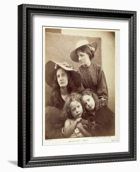 Summer Days, c.1866-Julia Margaret Cameron-Framed Giclee Print