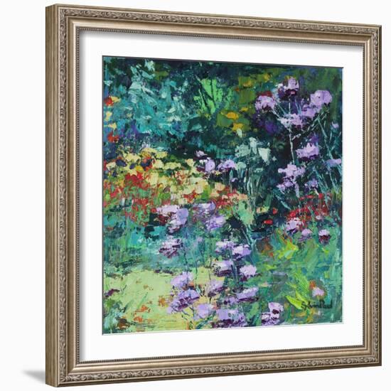 Summer Delight, 2021 (oil on canvas)-Sylvia Paul-Framed Giclee Print