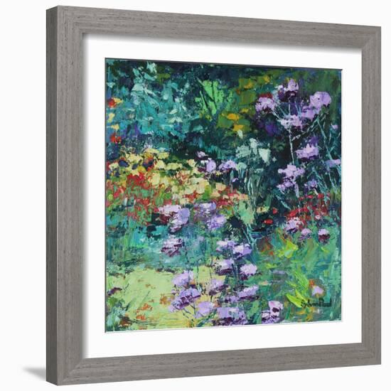 Summer Delight, 2021 (oil on canvas)-Sylvia Paul-Framed Giclee Print