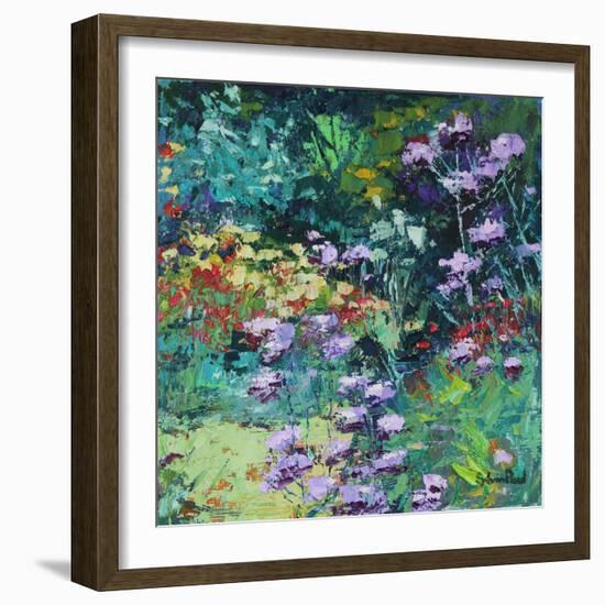 Summer Delight, 2021 (oil on canvas)-Sylvia Paul-Framed Giclee Print