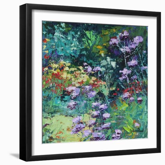 Summer Delight, 2021 (oil on canvas)-Sylvia Paul-Framed Giclee Print