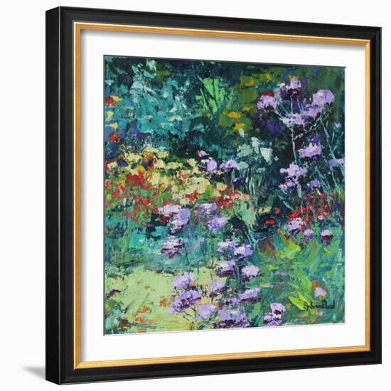 Summer Delight, 2021 (oil on canvas)-Sylvia Paul-Framed Giclee Print