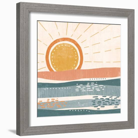 Summer Desert II-Veronique Charron-Framed Art Print