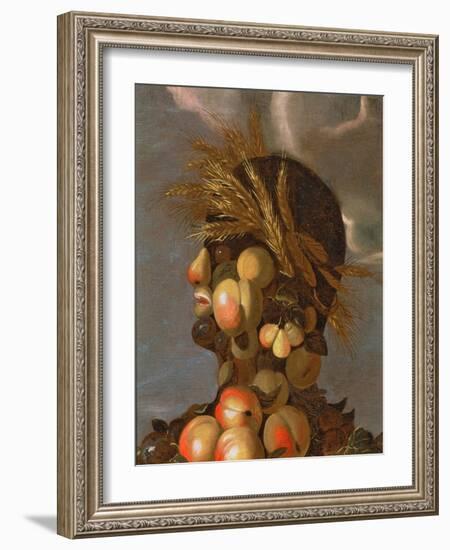 Summer, Detail-Giuseppe Arcimboldo-Framed Giclee Print