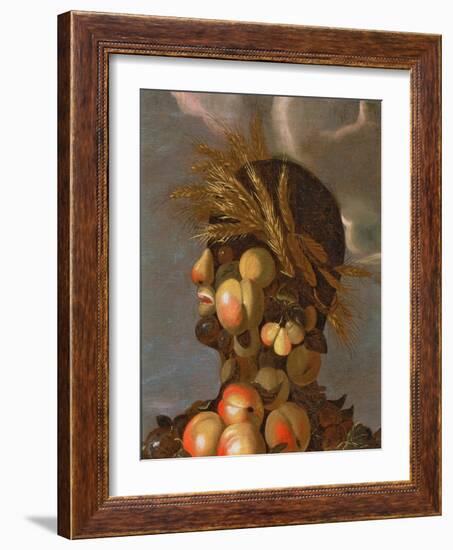 Summer, Detail-Giuseppe Arcimboldo-Framed Giclee Print