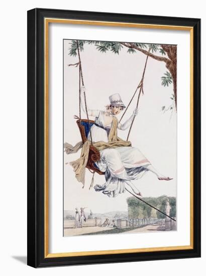 Summer Dress (Coloured Engraving)-Philibert Louis Debucourt-Framed Giclee Print