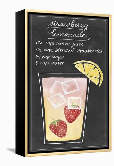 Summer Drinks III-Grace Popp-Framed Stretched Canvas