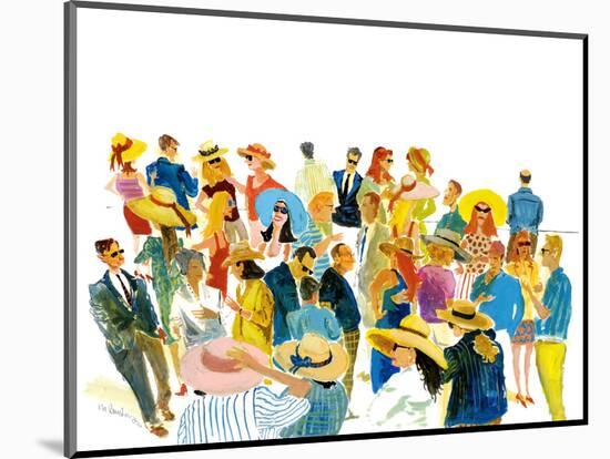 Summer Drinks-Michael Paraskevas-Mounted Art Print