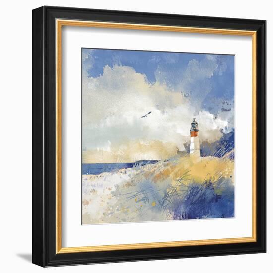 Summer Dunes-Ken Hurd-Framed Art Print