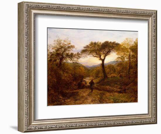 Summer Evening, 1853-John Linnell-Framed Giclee Print