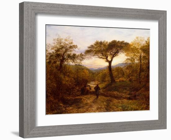 Summer Evening, 1853-John Linnell-Framed Giclee Print