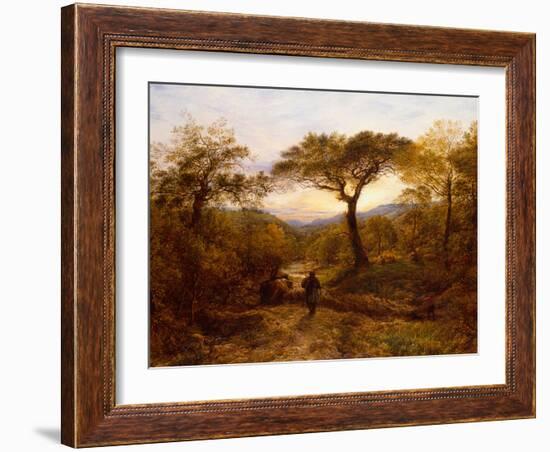 Summer Evening, 1853-John Linnell-Framed Giclee Print