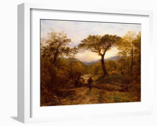 Summer Evening, 1853-John Linnell-Framed Giclee Print