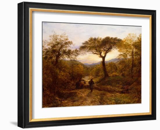 Summer Evening, 1853-John Linnell-Framed Giclee Print