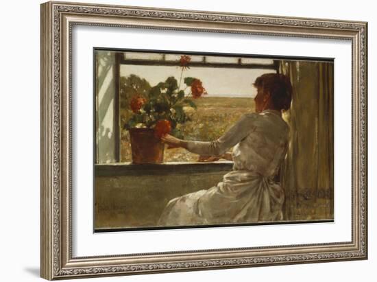 Summer Evening, 1886-Childe Hassam-Framed Giclee Print