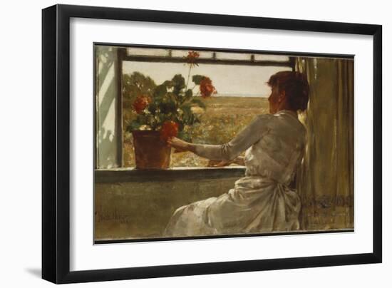 Summer Evening, 1886-Childe Hassam-Framed Giclee Print