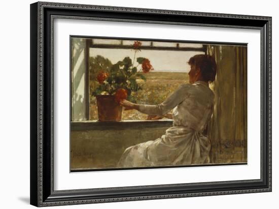 Summer Evening, 1886-Childe Hassam-Framed Giclee Print