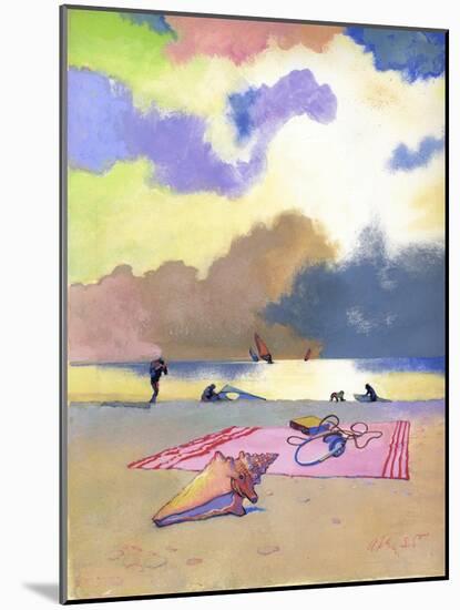 Summer Evening, 1980s-George Adamson-Mounted Giclee Print