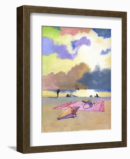 Summer Evening, 1980s-George Adamson-Framed Giclee Print